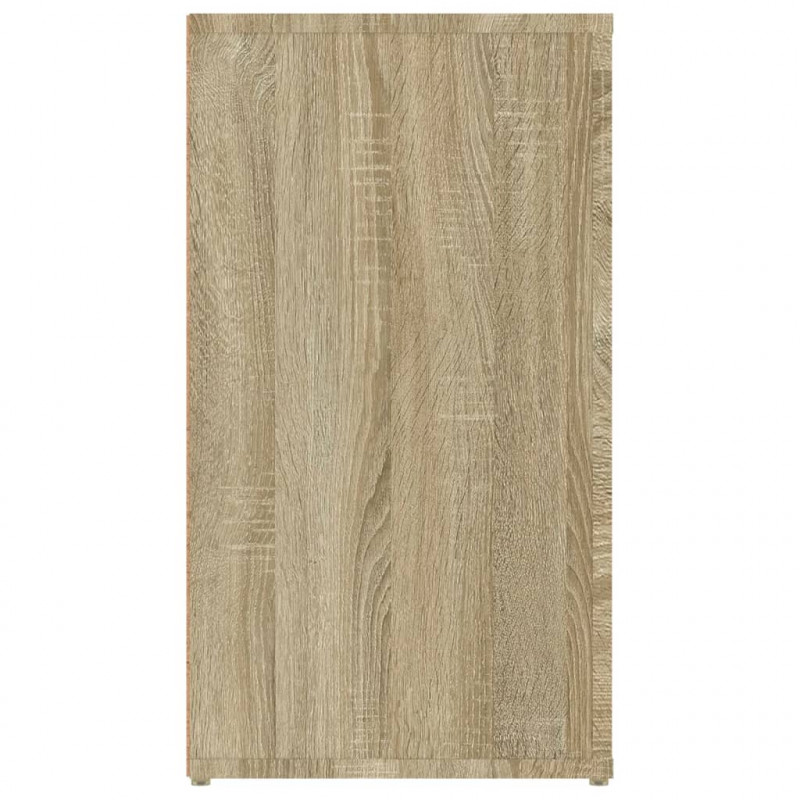 Szafka, dąb sonoma, 100x33x59,5 cm, materiał drewnopochodny