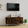Szafka pod TV, przydymiony dąb, 102x44,5x50 cm