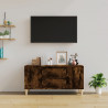 Szafka pod TV, przydymiony dąb, 102x44,5x50 cm