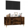 Szafka pod TV, przydymiony dąb, 102x44,5x50 cm