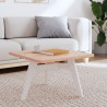 Blat do stolika, 60x60x2,5 cm, kwadratowy, lite drewno bukowe