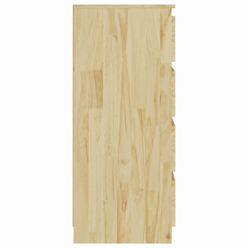 Komoda, 60x36x84 cm, lite drewno sosnowe