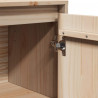 Szafka, 31,5x34x75 cm, lite drewno sosnowe