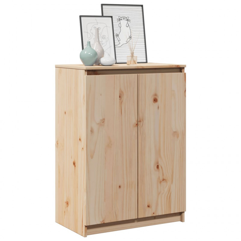Szafka, 60x36x84 cm, lite drewno sosnowe