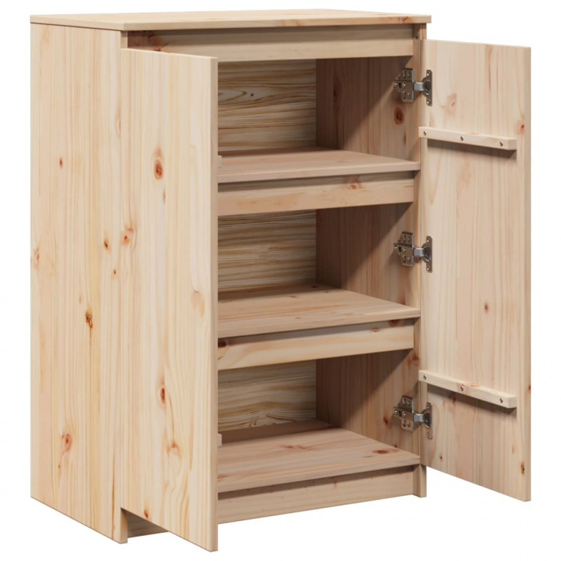 Szafka, 60x36x84 cm, lite drewno sosnowe