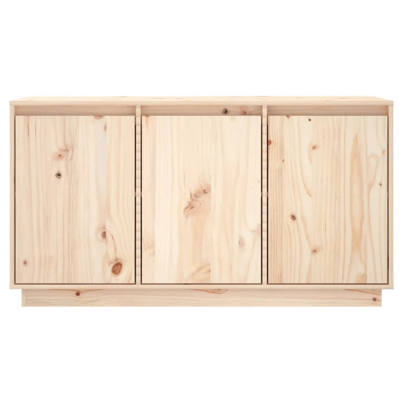 Szafka, 111x34x60 cm, lite drewno sosnowe