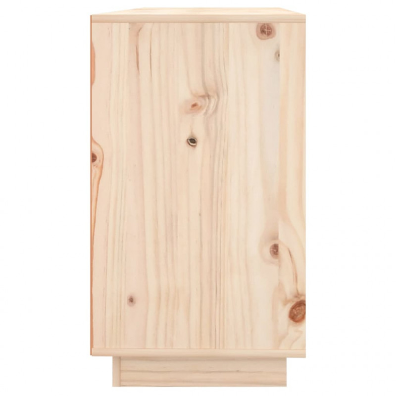 Szafka, 111x34x60 cm, lite drewno sosnowe