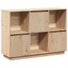 Szafka, 110,5x35x80 cm, lite drewno sosnowe