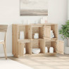 Szafka, 110,5x35x80 cm, lite drewno sosnowe