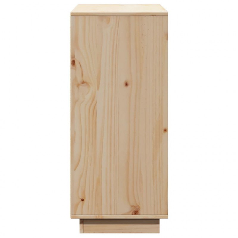 Szafka, 110,5x35x80 cm, lite drewno sosnowe