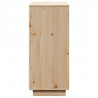 Szafka, 110,5x35x80 cm, lite drewno sosnowe
