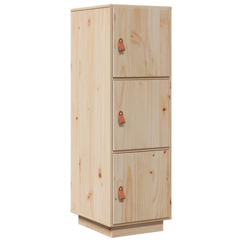 Szafka, 34x40x108,5 cm, lite drewno sosnowe