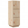 Szafka, 34x40x108,5 cm, lite drewno sosnowe