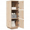 Szafka, 34x40x108,5 cm, lite drewno sosnowe