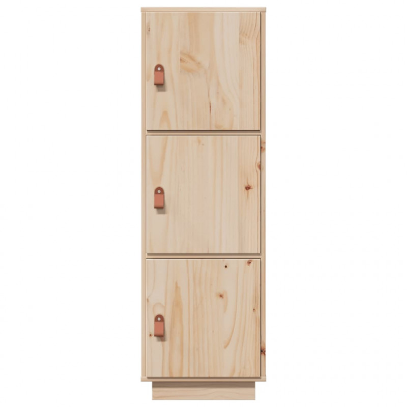 Szafka, 34x40x108,5 cm, lite drewno sosnowe