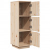 Szafka, 34x40x108,5 cm, lite drewno sosnowe