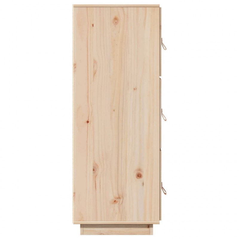 Szafka, 34x40x108,5 cm, lite drewno sosnowe