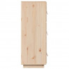 Szafka, 34x40x108,5 cm, lite drewno sosnowe
