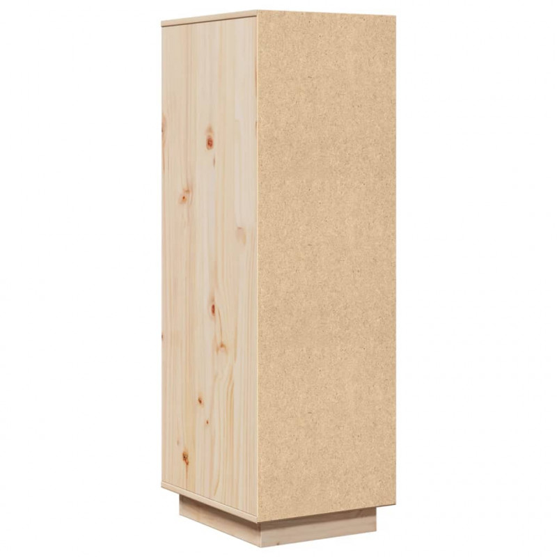 Szafka, 34x40x108,5 cm, lite drewno sosnowe