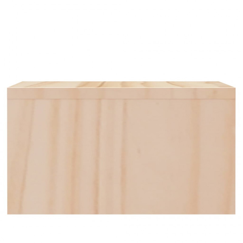 Podstawka na monitor, 50x27x15 cm, lite drewno sosnowe