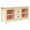 Szafka pod telewizor, 103x36,5x52 cm, lite drewno sosnowe