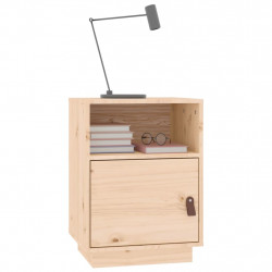 Szafki nocne, 2 szt., 40x34x55 cm, lite drewno sosnowe