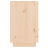 Szafki nocne, 2 szt., 40x34x55 cm, lite drewno sosnowe