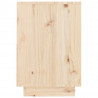 Szafki nocne, 2 szt., 60x34x51 cm, lite drewno sosnowe