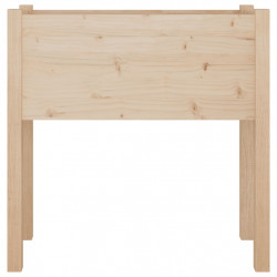 Donice ogrodowe, 2 szt., 70x31x70 cm, lite drewno sosnowe