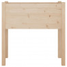 Donice ogrodowe, 2 szt., 70x31x70 cm, lite drewno sosnowe