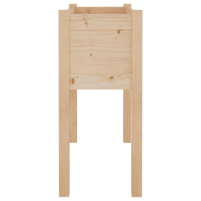 Donice ogrodowe, 2 szt., 70x31x70 cm, lite drewno sosnowe