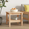 Stolik kawowy, 45x45x40 cm, lite drewno sosnowe