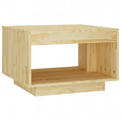 Stolik kawowy, 50x50x33,5 cm, lite drewno sosnowe