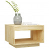 Stolik kawowy, 50x50x33,5 cm, lite drewno sosnowe