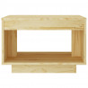 Stolik kawowy, 50x50x33,5 cm, lite drewno sosnowe