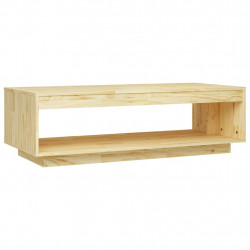 Stolik kawowy, 110x50x33,5 cm, lite drewno sosnowe