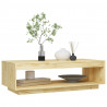 Stolik kawowy, 110x50x33,5 cm, lite drewno sosnowe