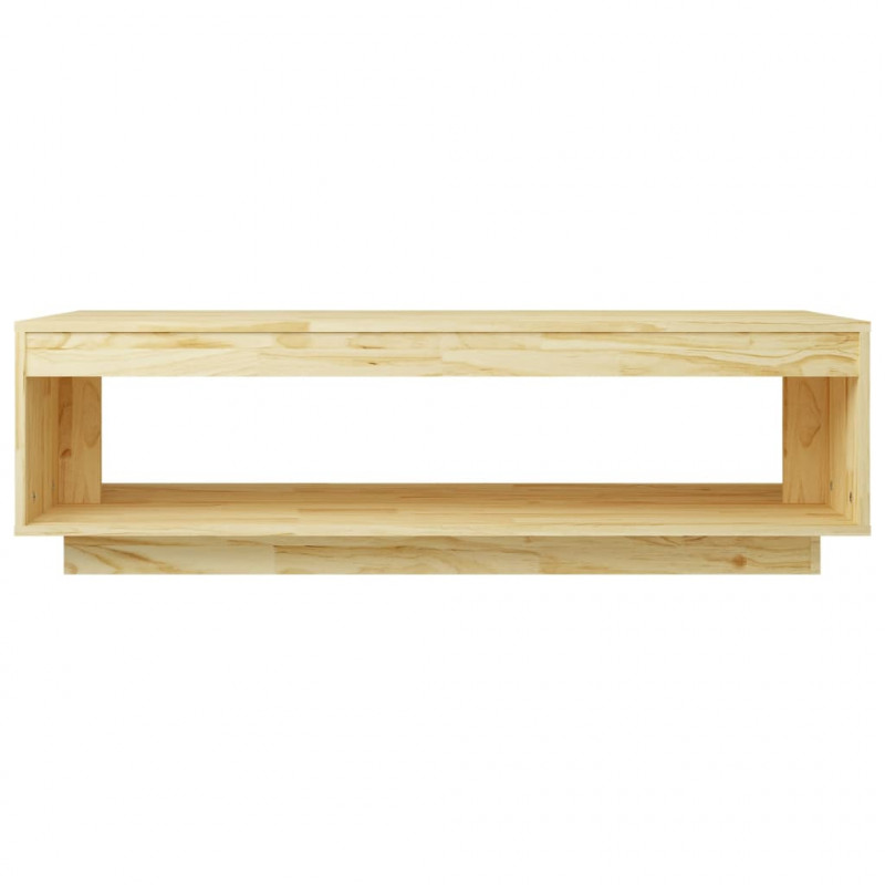 Stolik kawowy, 110x50x33,5 cm, lite drewno sosnowe
