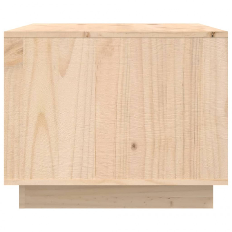 Stolik kawowy, 80x50x40 cm, lite drewno sosnowe