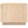 Stolik kawowy, 80x50x40 cm, lite drewno sosnowe