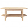 Stolik kawowy, 110x55x45 cm, lite drewno sosnowe