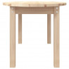 Stolik kawowy, 110x55x45 cm, lite drewno sosnowe