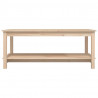 Stolik kawowy, 110x55x45 cm, lite drewno sosnowe