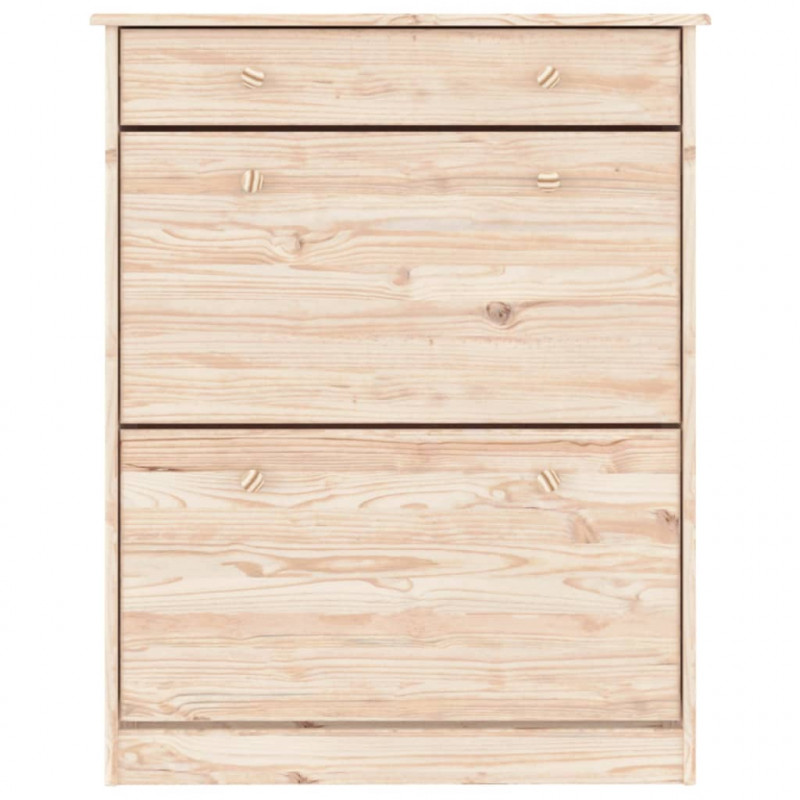 Szafka na buty ALTA, 77x35x96 cm, drewno sosnowe