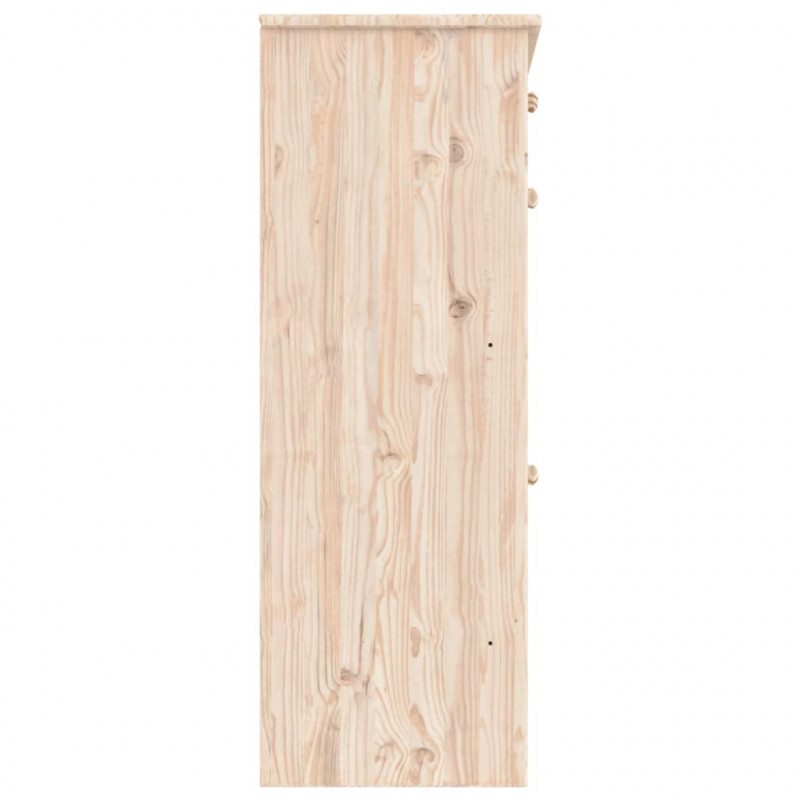 Szafka na buty ALTA, 77x35x96 cm, drewno sosnowe