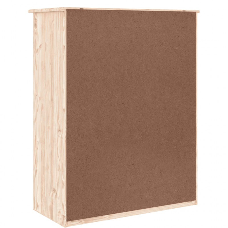 Szafka na buty ALTA, 77x35x96 cm, drewno sosnowe