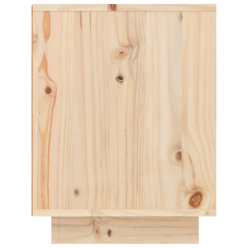 Szafka na buty, 60x34x45 cm, lite drewno sosnowe