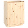 Szafka na buty, 60x35x80 cm, lite drewno sosnowe
