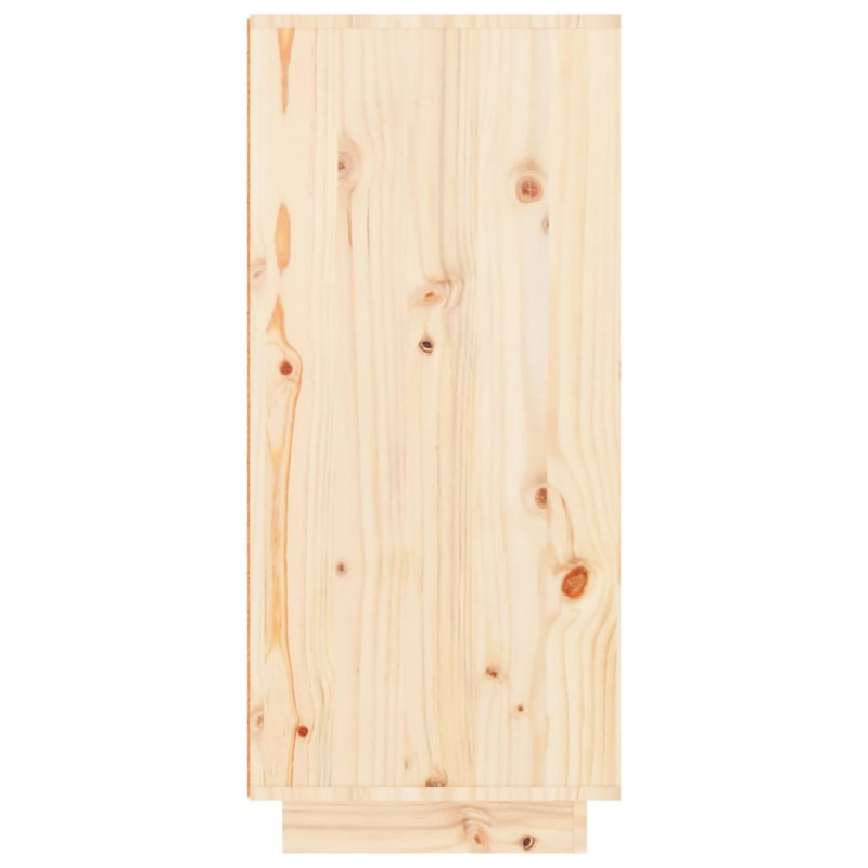 Szafka na buty, 60x35x80 cm, lite drewno sosnowe