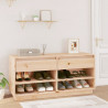 Szafka na buty, 110x34x52 cm, lite drewno sosnowe